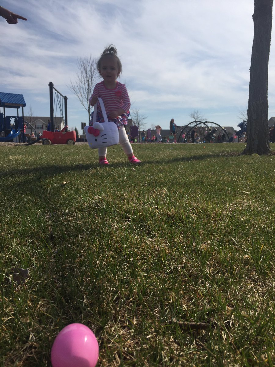 CoachYonBoone's tweet photo. EK had a great day at the annual neighborhood Easter Egg hunt!!! #TeamBoone #EKprincess #Blessed https://t.co/9fL2dLZ8gB