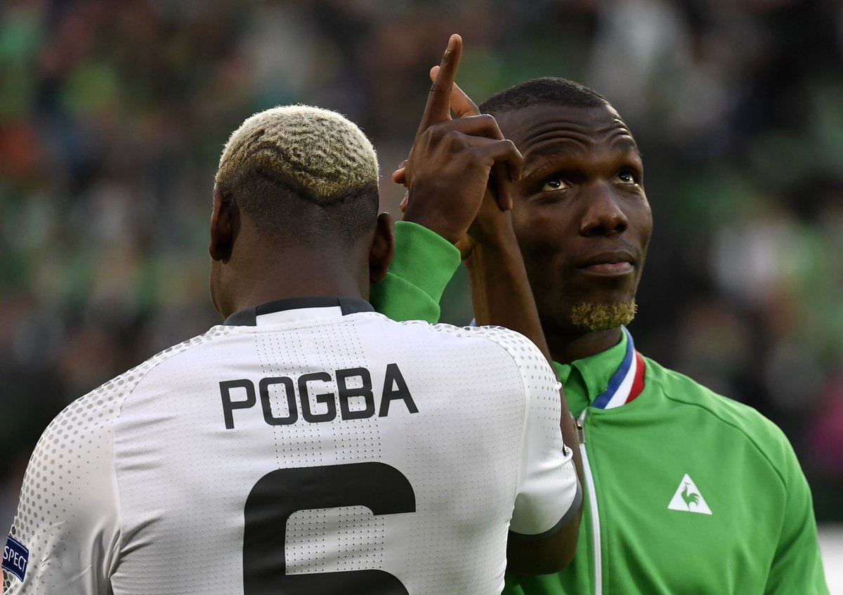 Kaamardiin's tweet photo. Pogba brothers🔘
#ASSEMUFC #mufc. https://t.co/6tzzAcLlJl
