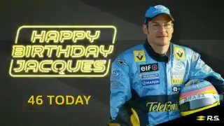 Happy birthday Jacques Villeneuve! 