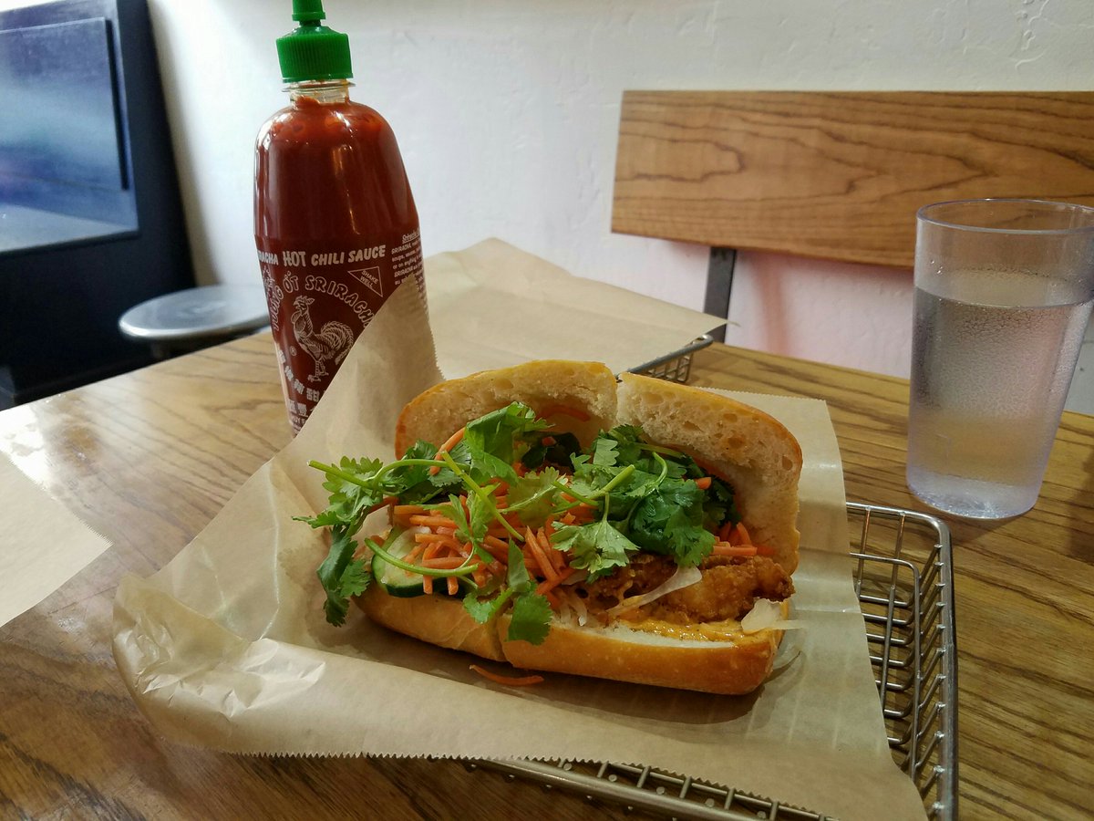 Lunch time! We always enjoy a stop <a href="/bunmeesf/">Bun Mee</a> on our Fillmore Street Tour. #funfoodietours #fillmorestreet #SanFrancisco #banhmi