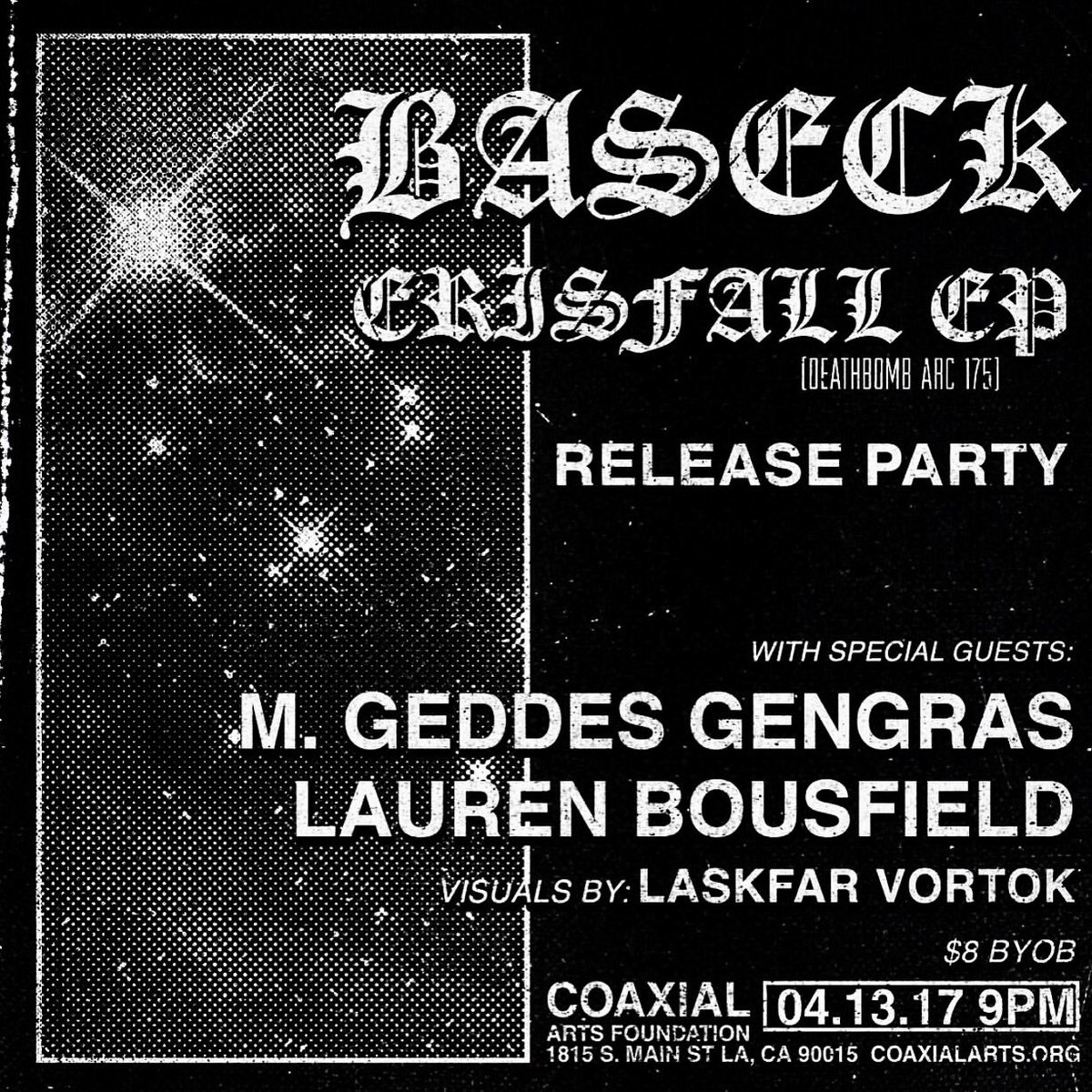 AdrienneQW's tweet photo. GET. YOU. SOME. π€πΌ #baseck #erisfall #coaxialarts #byob https://t.co/zunNHCNVSF
