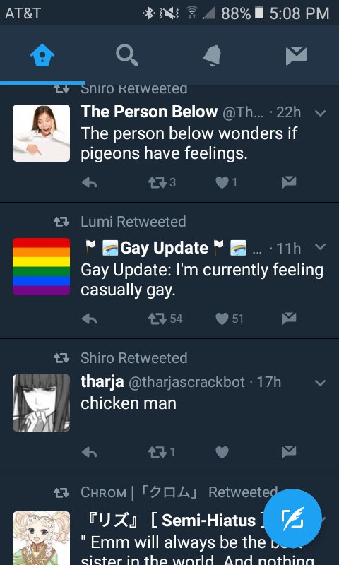 All I see are retweets