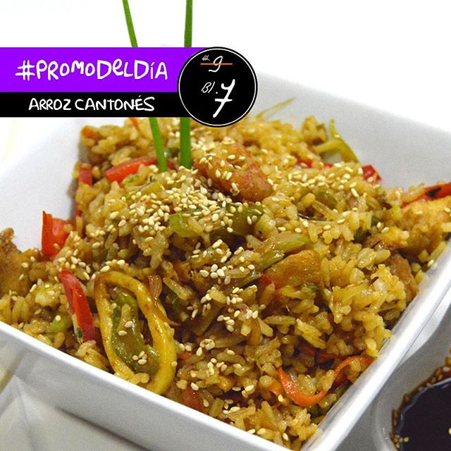 terrazasushi's tweet photo. El sábado se hizo para disfrutarlo al máximo! ARROZ CANTONÉS en Promo! #TerrazaSushi #FelizSabado https://t.co/QNqqqZYcPu