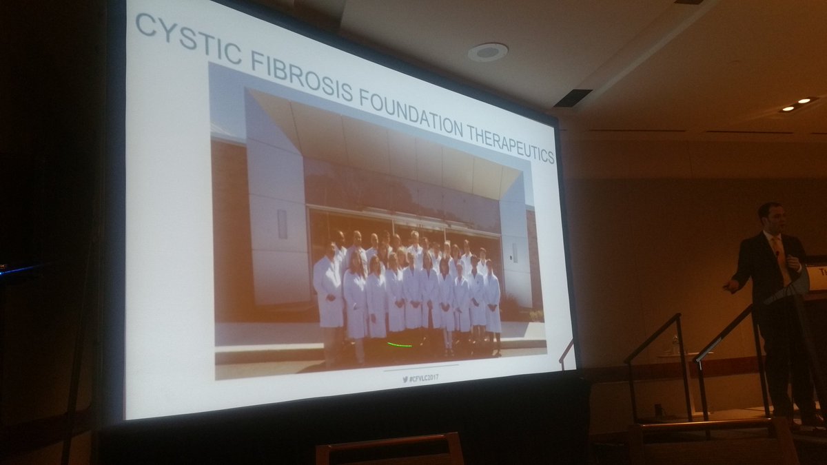 AuntieMoMoore's tweet photo. #CFVLC2017 ty to the scientists at CFFT for the work you do to find a one time cure, and how we can find therapies on the way. https://t.co/ySDvHd2bTA
