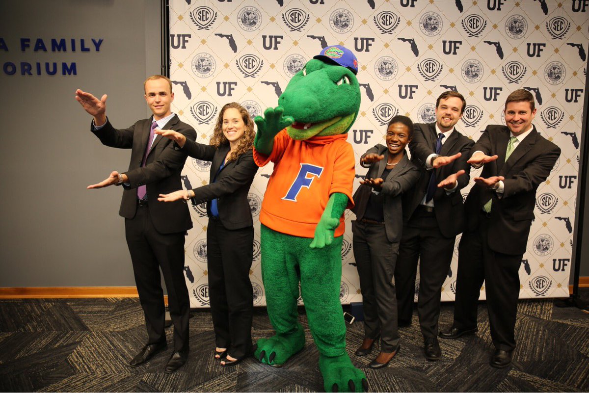 UFWarrington's tweet photo. Congratulations to the #UFMBA team for placing 2nd at the #SECMBA17 Case Competition!
#GoGators https://t.co/m5S5xwSjz3