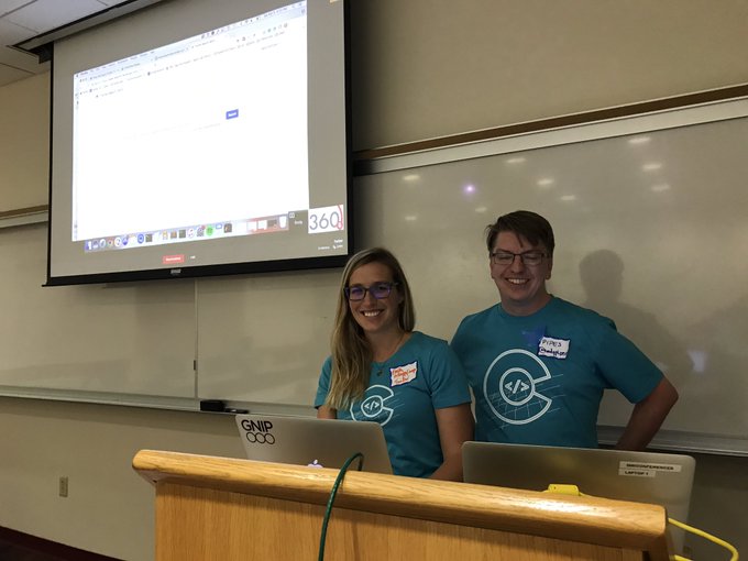 Thanks for listening to @happycamper and @andypiper in their API workshop #GoCodeColorado - don't forget<a class="tags" target="_blank" title="On Twitter" href="/?out=eyJ0eXAiOiJKV1QiLCJhbGciOiJIUzUxMiJ9.eyJpYXQiOjE3MTkwNjcyNzUsImlzcyI6InR3cG9ybnN0YXJzLmNvbSIsIm5iZiI6MTcxOTA2NzI3NSwiZXhwIjoxNzUwNjAzMjc1LCJyZWRpcmVjdF91cmwiOiJodHRwczovL3R3aXR0ZXIuY29tL2hhcHB5Y2FtcGVyIn0.5OGPYR64IV_WAf5T14LqqM7KbRg3dWn4Eaps4bME9JVJhcyqeIR7BAA64E5atK_tz3SWoEUxOg7fUdePcNdwyQ">@happycamper</a><a class="tags" target="_blank" title="On Twitter" href="/?out=eyJ0eXAiOiJKV1QiLCJhbGciOiJIUzUxMiJ9.eyJpYXQiOjE3MTkwNjcyNzUsImlzcyI6InR3cG9ybnN0YXJzLmNvbSIsIm5iZiI6MTcxOTA2NzI3NSwiZXhwIjoxNzUwNjAzMjc1LCJyZWRpcmVjdF91cmwiOiJodHRwczovL3R3aXR0ZXIuY29tL2FuZHlwaXBlciJ9.JEYlbOc3lNNRHx9-RB-ecNWAEWonv9S4Uk34nVRcp8m3uDFVmK2TwHg35_3wSwxBVldnwF9sKieoDHN6M7yNNQ">@andypiper</a><a href="/tag/gocodecolorado"class="tags"><span>#gocodecolorado</span></a>