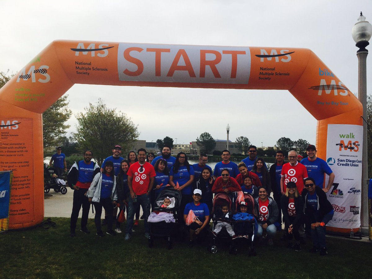 Awesome day at the MS walk! Great job both volunteering and walking D201! #D201 #G296 #targetvolunteers #community