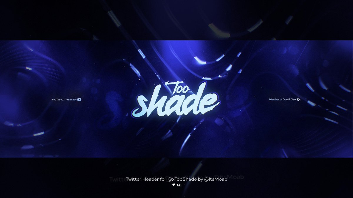 Moabs's tweet photo. Abstract Twitter Header for @xTooShade :)
By far my cleanest one yet!
LIKE/RT's appreciated.
HD: https://t.co/NtrYijbxbM https://t.co/4hW0v1oUBv