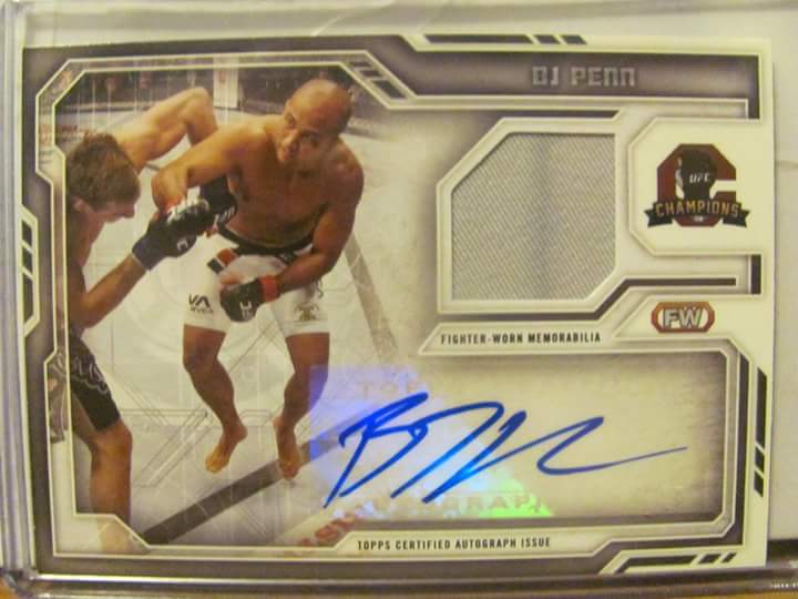 Comeback_Sports's tweet photo. Love this bj penn auto relic? Hit up my fb or tweet me for this and thousands more across all sports. #sportscards #bjpenn #UFC #ufccards https://t.co/K8gLjQo7Ic