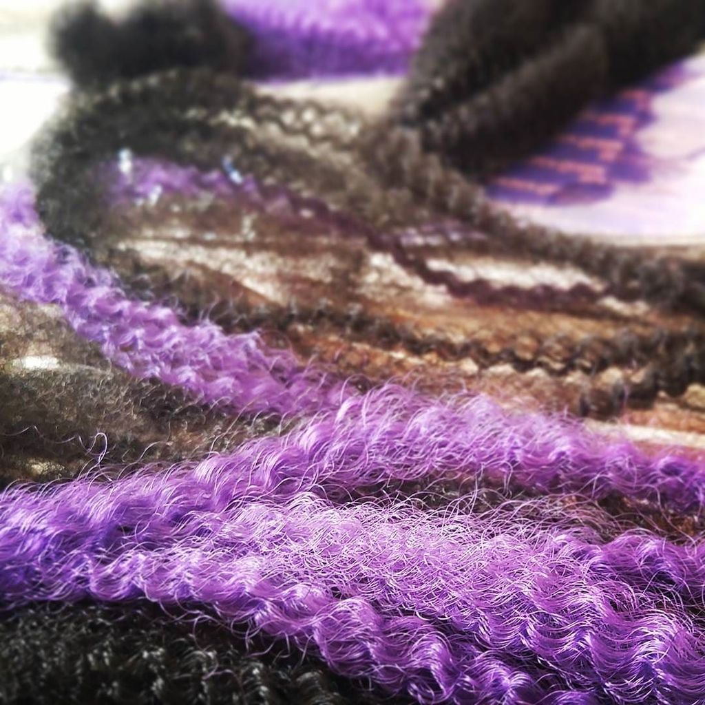 oTilleya's tweet photo. Nothing more tedious than new hair day, but it's totally worth it!

#byebyeblue #hellopurple #naturalhair #natural… https://t.co/YagALLGi3l https://t.co/PjGbaPksay