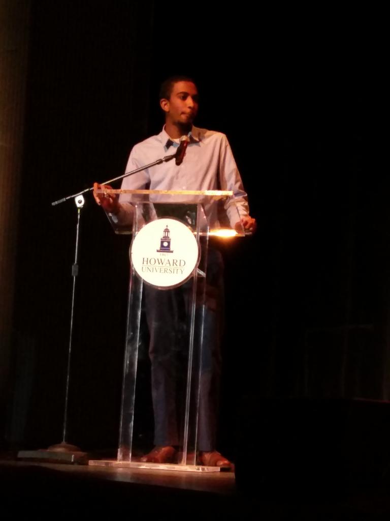 TheFCACDST's tweet photo. Marcus Batchellor, Ward 8 representative on the DC School Board, brings remarks.#arts #education #socialaction #FCACservesDC https://t.co/tAYwTkb5Cm