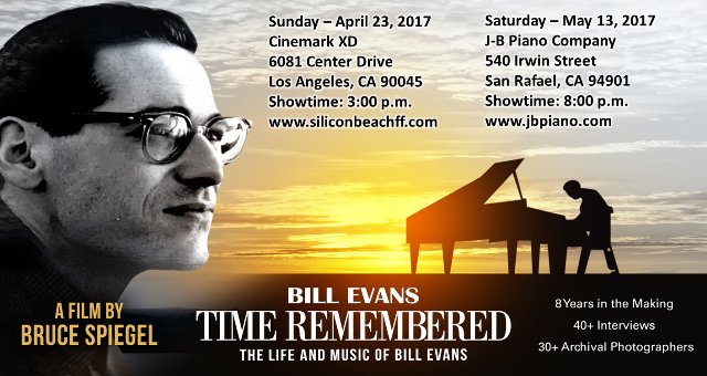 billevansfilm's tweet image. Two California Screenings of Bill Evans Time Remembered | Los Angeles &amp;gt; eventbrite.com/e/silicon-beac… | San Francisco &amp;gt; brownpapertickets.com/event/2918151