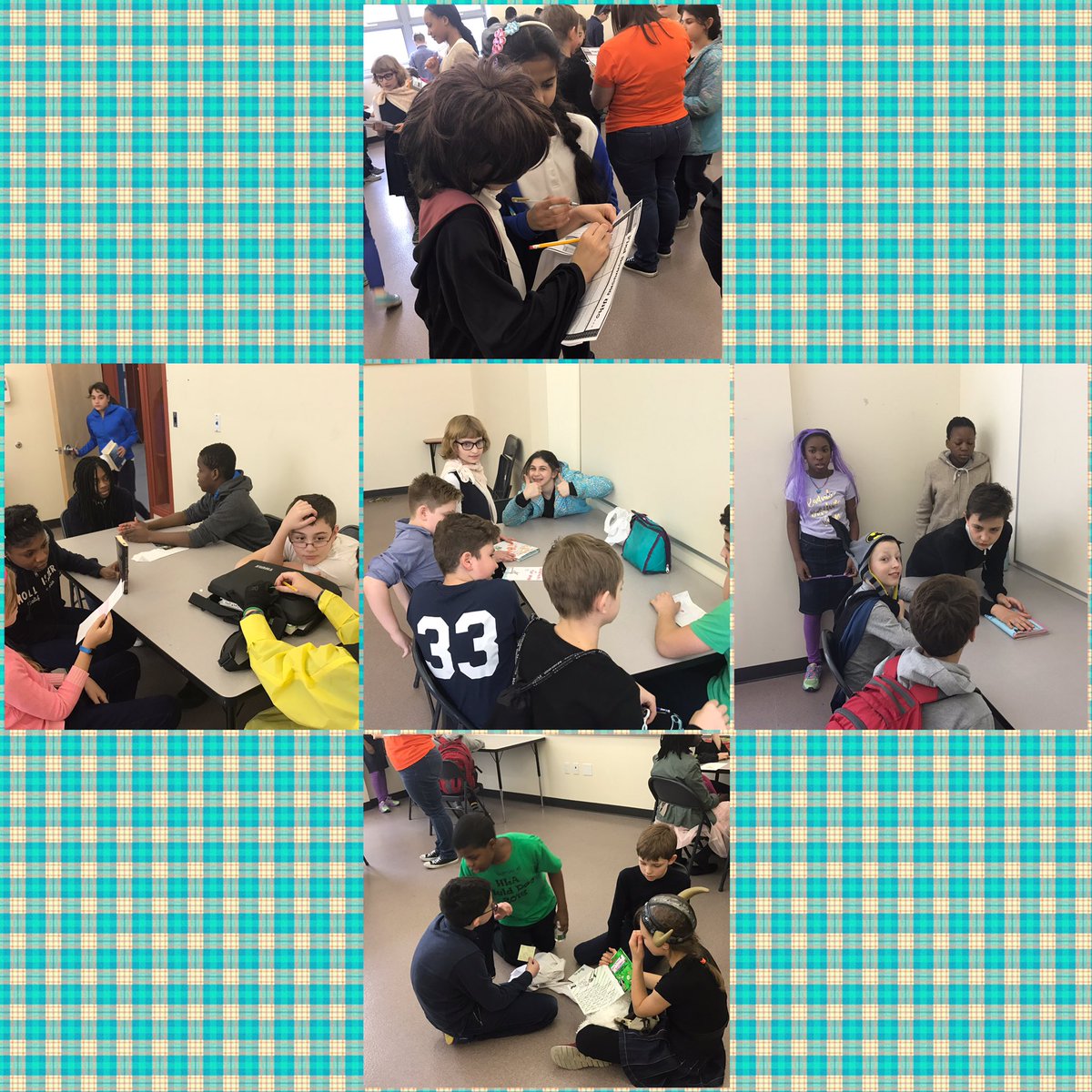 CaposClassroom's tweet photo. Middle school character day=best day ever #intermingling #badcaseofstripes #CharacterDay https://t.co/a4G75g86b6