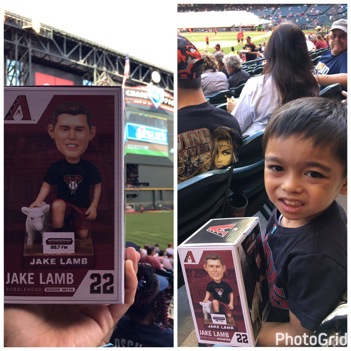 iMattchu787's tweet photo. Never had one like this until now... Thanks! @Dbacks First game of the season! #GoDbacks #ourseason https://t.co/5gtGIKqJFk