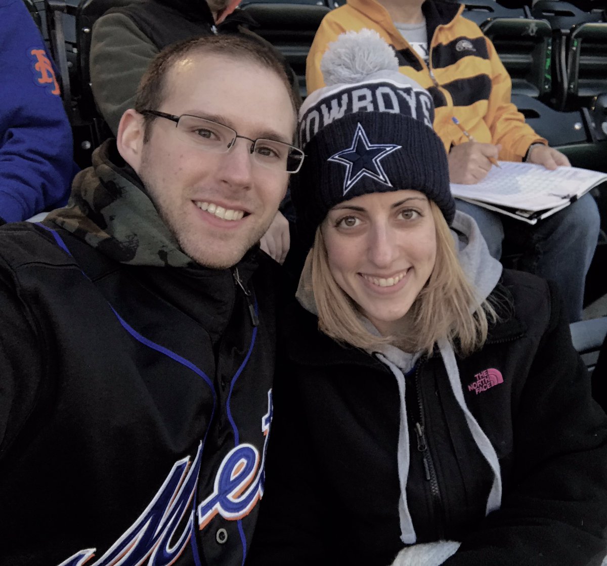 hmills00's tweet photo. Ringing in my 25th birthday with my boy and the Mets. Let's Go Mets! #NikonMets #NewYorkMets https://t.co/J4hMNaHkhn
