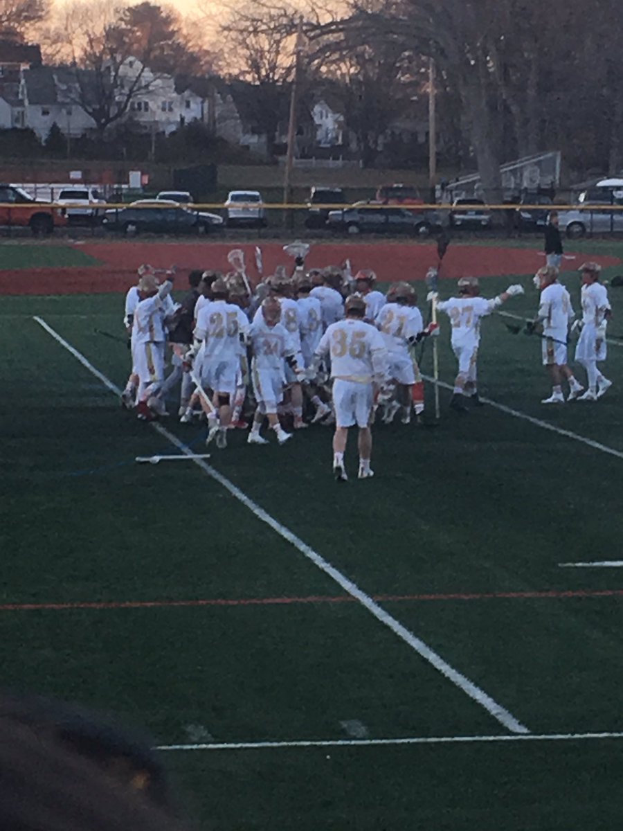 StratHigh_StuCo's tweet photo. Boys lacrosse prevails, sticking it to Bunnell defeating the town rivals 6-3! Way to go boys...#BUNNELLK #southendstrong 💪🏼🔴👹💛 https://t.co/H0AbQugKYJ