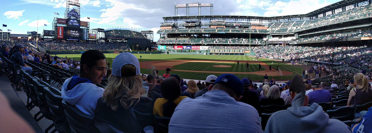 THE ONLY SPORT. #CoorsField