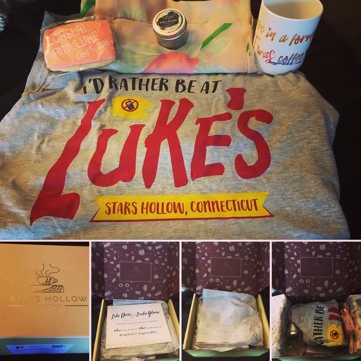 rwood012's tweet image. Special edition #starshollowmonthly #lukeandlorelai #litcube #love