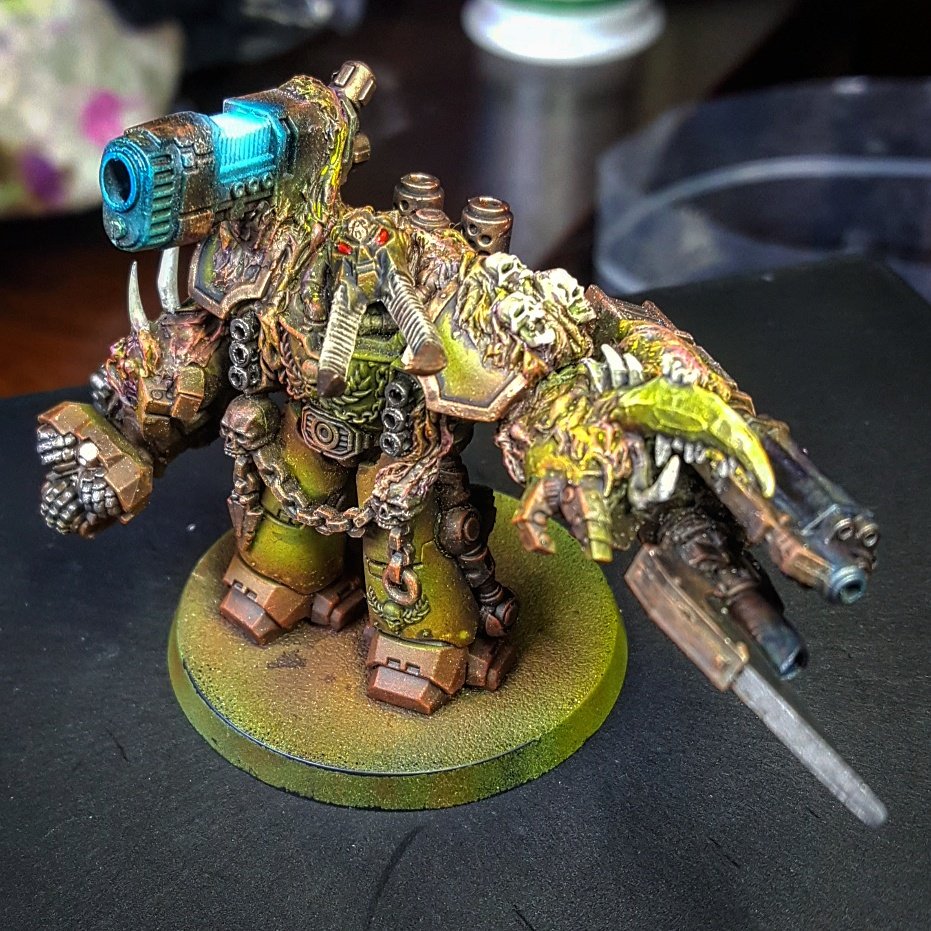 Deathguardman's tweet image. Progress but still wip.