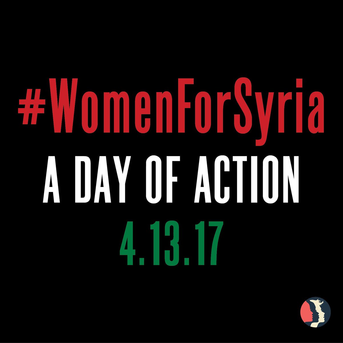 womensmarch's tweet photo. Together, let's send a strong message that we are speaking out; we will not be silent in the face of these atrocities. #WomenForSyria https://t.co/R1hRO87e0j