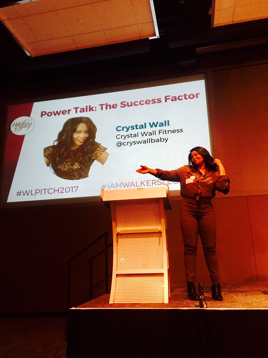 AshleyRSmall's tweet photo. LOVED your candor, humor and passion @cryswallbaby ๐๐พ๐๐พ๐๐พ! @walkerslegacy #wlpitch2017 https://t.co/FxTxIRAJnR
