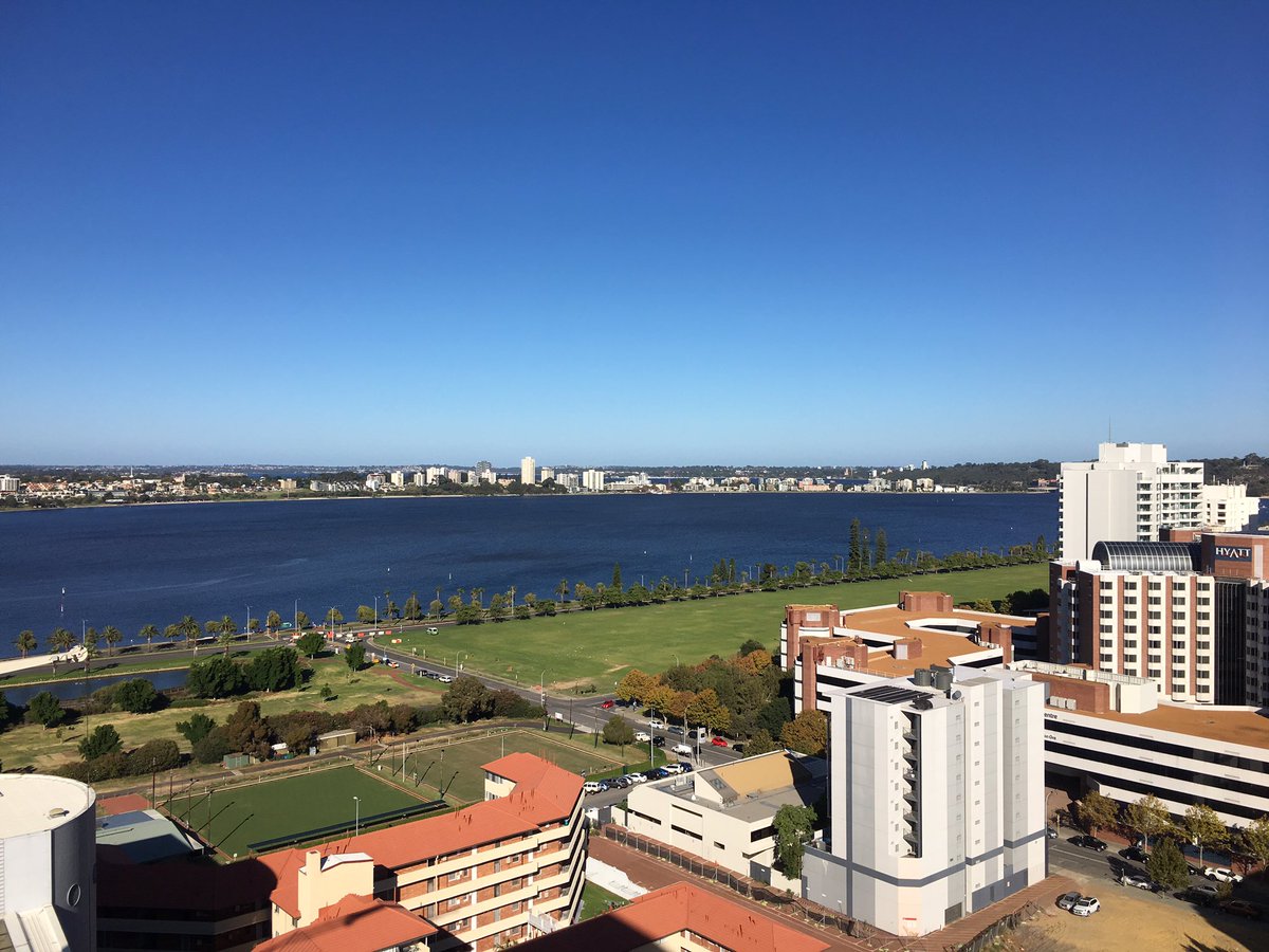 waandfaraway's tweet photo. Enjoying the sunny Sunday morning view over Perth! @FrasersPerth @tweetperth @CityofPerth @WestAustralia https://t.co/zVtYA9kGqI