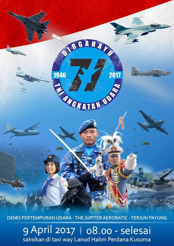 Al_firdaus354's tweet photo. ,, Dirgahayu TNI AU ke 71..
#TNI_AU https://t.co/ai1ejsUN1x