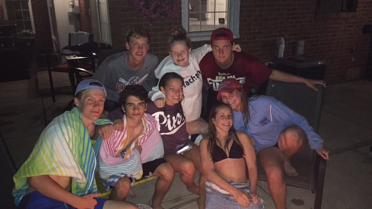 cannon2342's tweet photo. Happy Birthday!!! @carolineraffinn I hope you had a great day!!! Miss you!!β€π― #bain #pong #yourpool #summer https://t.co/1shm4gvCyM
