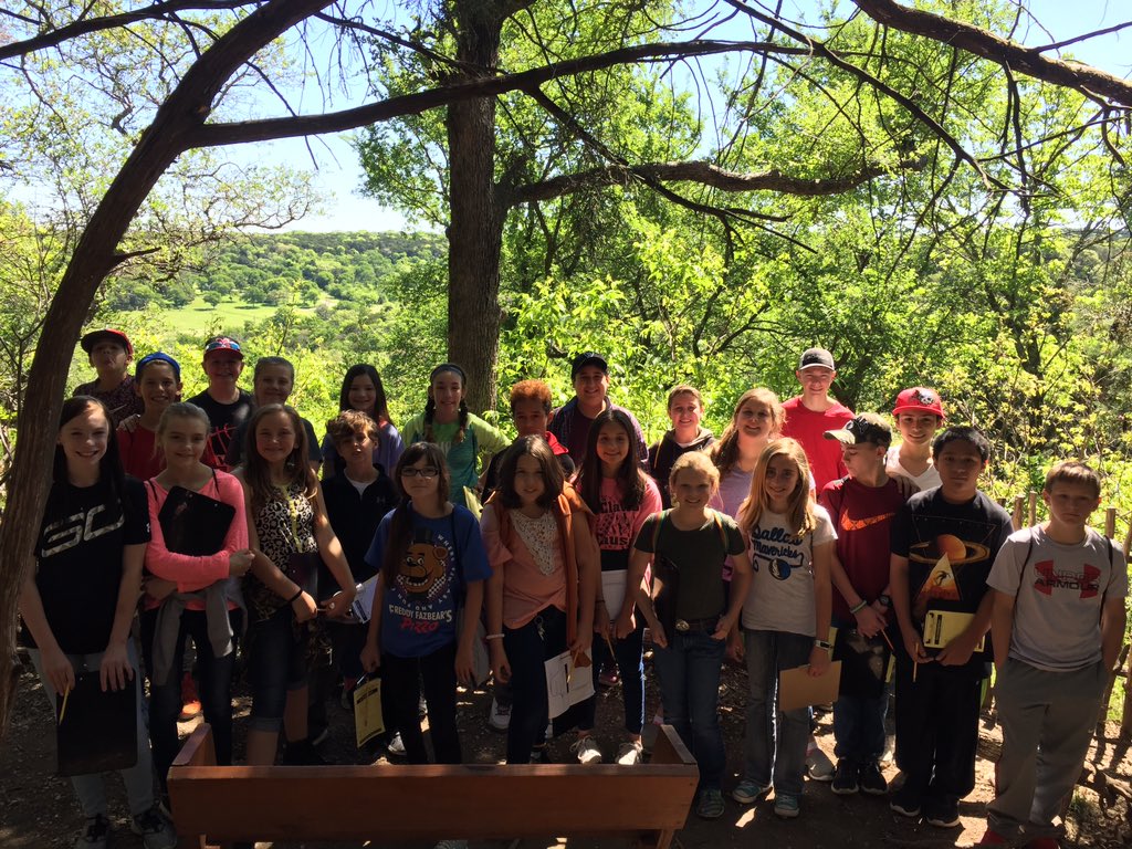 IntMaypearl's tweet photo. MIS 6th Graders had fun exploring nature at the field trip to Dogwood Canyon Audubon Center. #learningisfun #futurescientists https://t.co/4nzvyo2IID