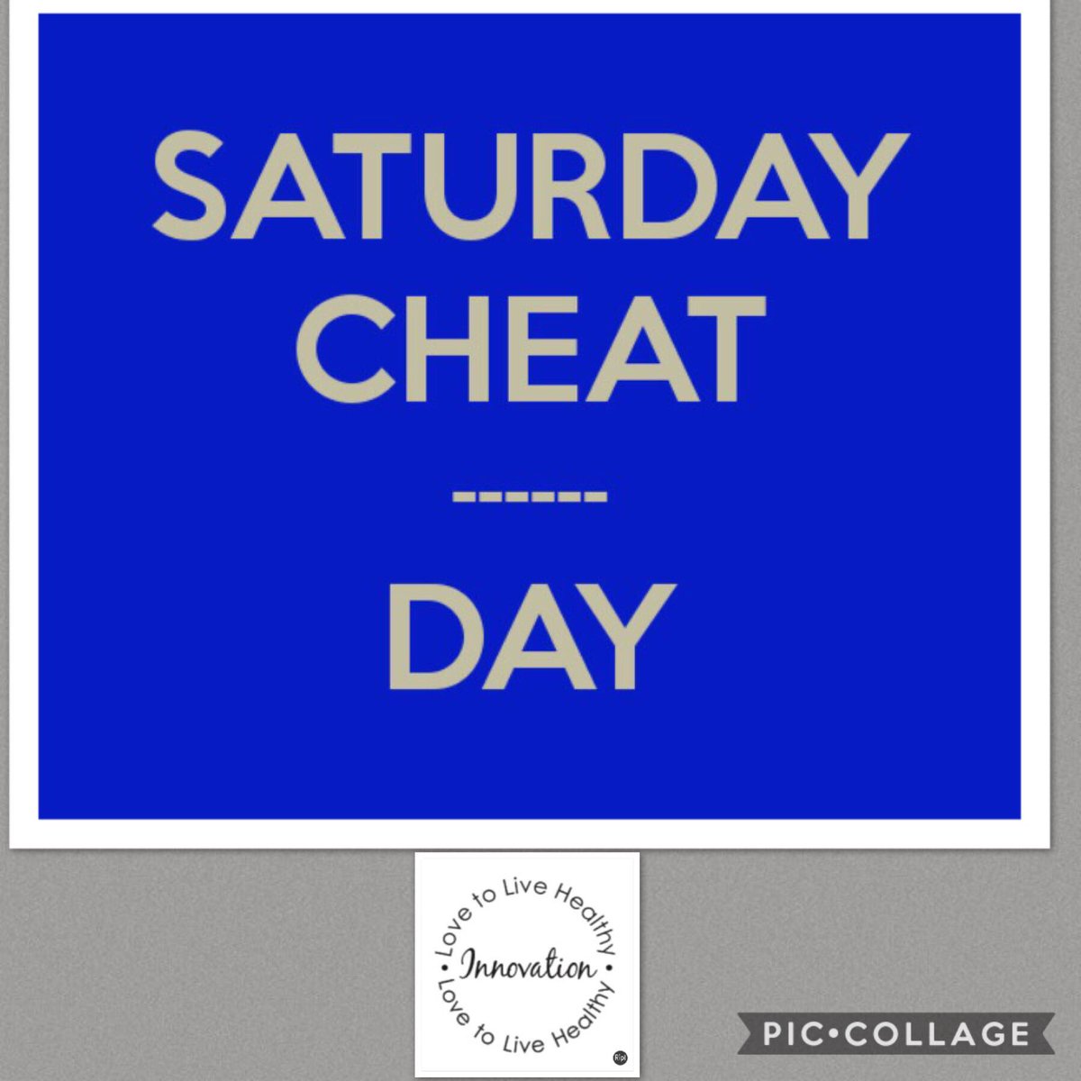 innovationfit's tweet photo. Who is enjoying their CHEAT DAY today?? #cheatdayradio #lovetolivehealthy #weightloss #goals #cheatday #saturday #motivate https://t.co/gBJGU0ovi2