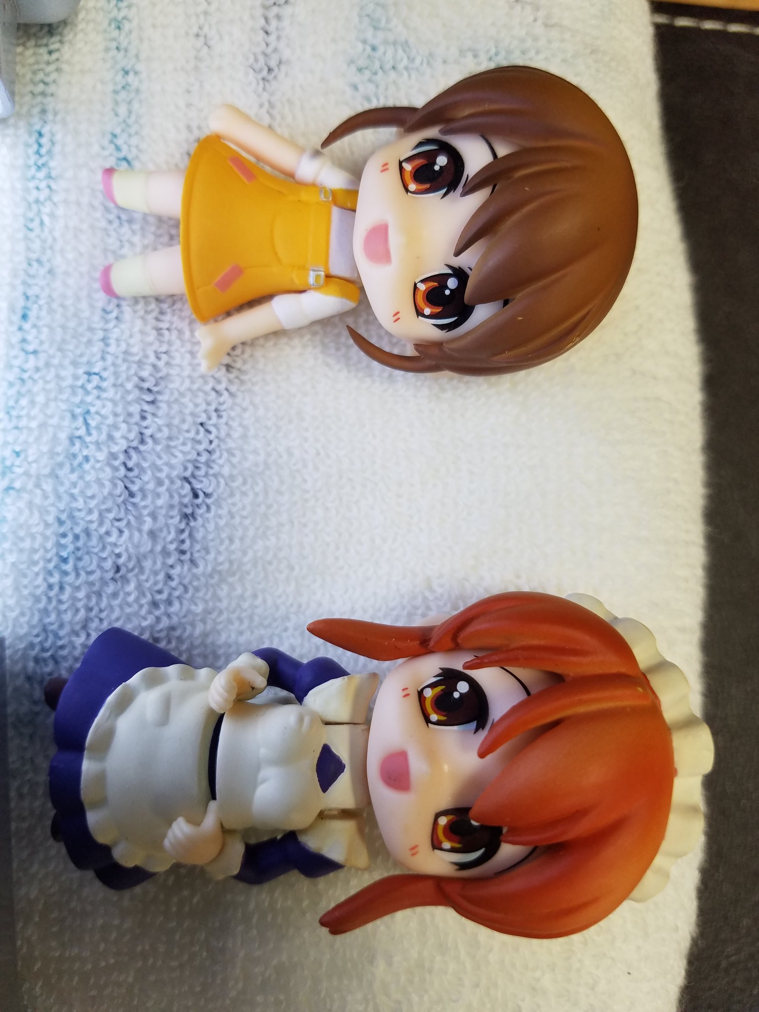 りょー 昔からハルヒの 朝比奈みくる と キョンの妹 が同一人物である可能性 が話題になってるけど 実際に証明出来た訳でなくあくまでも推測に過ぎなくて ふとフィギュアが目に入って試して