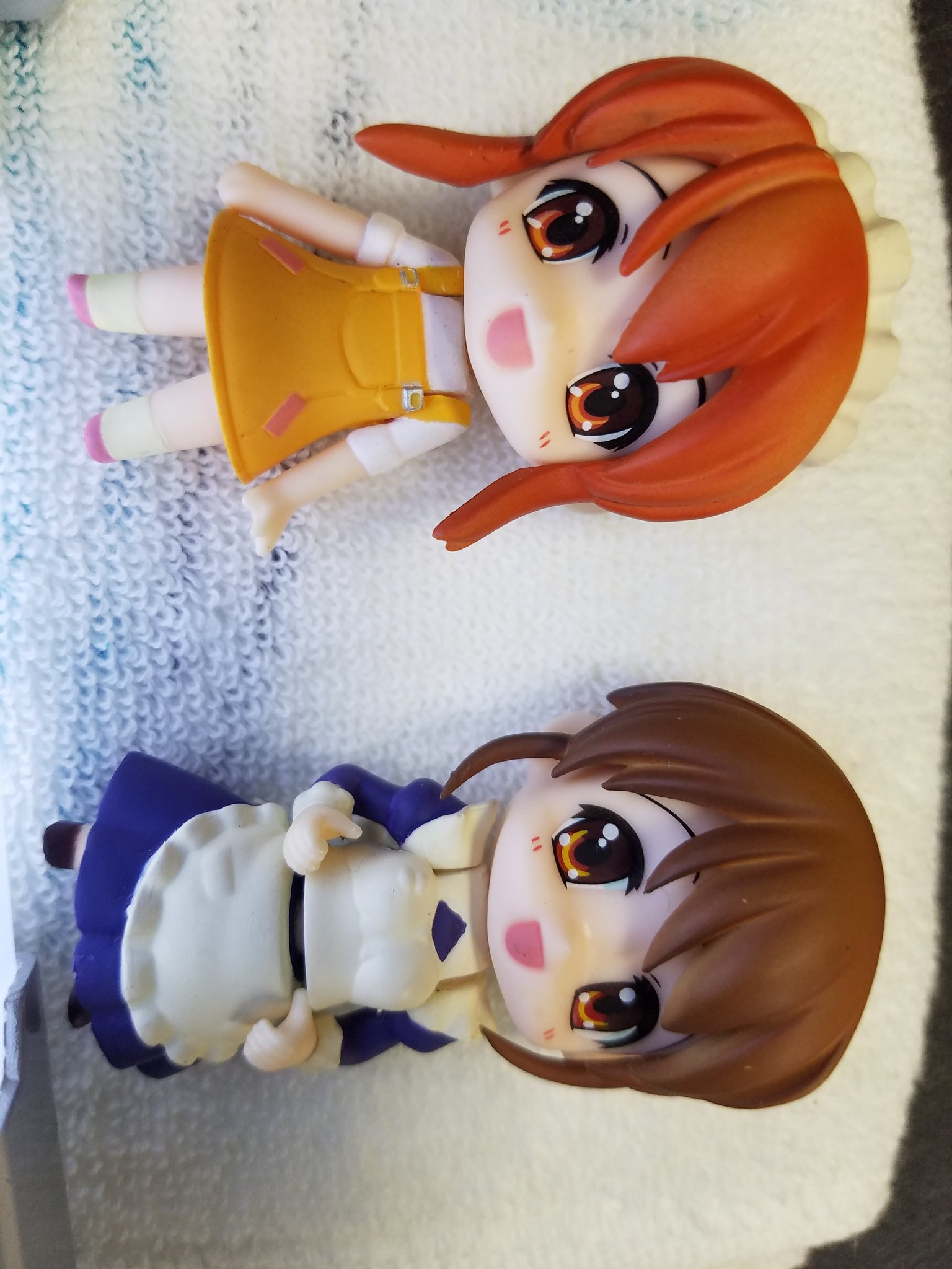 りょー 昔からハルヒの 朝比奈みくる と キョンの妹 が同一人物である可能性 が話題になってるけど 実際に証明出来た訳でなくあくまでも推測に過ぎなくて ふとフィギュアが目に入って試してみたんだけど ん 誰か来たようだ T