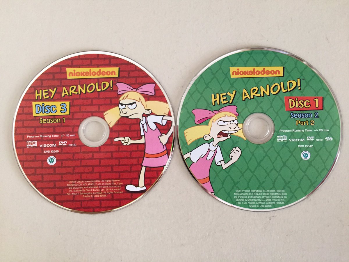 Complete Series DVD - Disc Comparisons (Season 1+2; Arnold, Gerald, Helga, ...