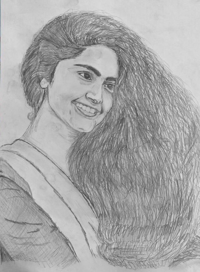 Aj_vadde's tweet photo. @anupamahere my drawing of yours,
How was it? Love for premam. https://t.co/hxN8M0oC7m