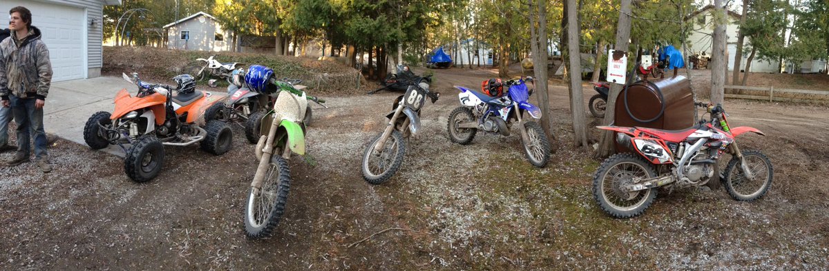 ShaneLampe's tweet photo. Bikes on bikes on bikes https://t.co/sXVvKu3v9u