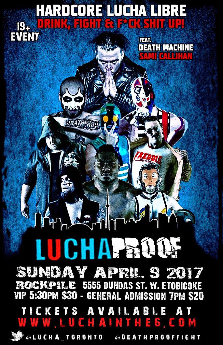 ItsAlexiaNicole's tweet photo. Hey #Toronto ๐ค tomorrow I team up with @FuerzaEsTuPapi for #luchaproof! You should probably come check it out๐๐ฌ๐ #bubblegumprincess https://t.co/hJ6QYQboMX