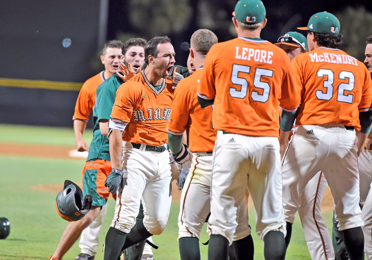 CanesBaseball's tweet photo. Do you believe in Mark Light Magic? https://t.co/gQEHnqqLDJ