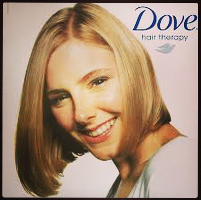 BroadwayGirlNYC's tweet photo. Remember when I was a @Dove hair model lol 💁🏼 #campaignforrealbeauty #hairmodel #dovegirl #haircare #commercialmodel #hairtherapy #throwback https://t.co/ihJE6ED49m