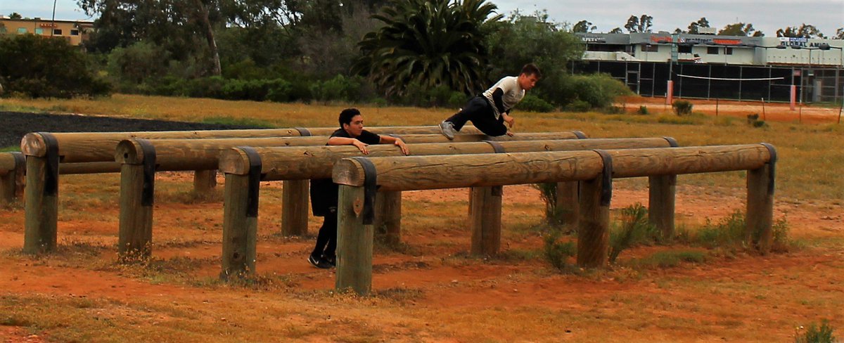 edwardtorre's tweet photo. #MySJBTOD #SealTeamBosco trained @ MCAS Miramar on its O-Course today👏Need to #TrainRelentlessly @SJBStudentLife @us_navyseals @SJHS_ASB 👊👌 https://t.co/NtmhKZipPi