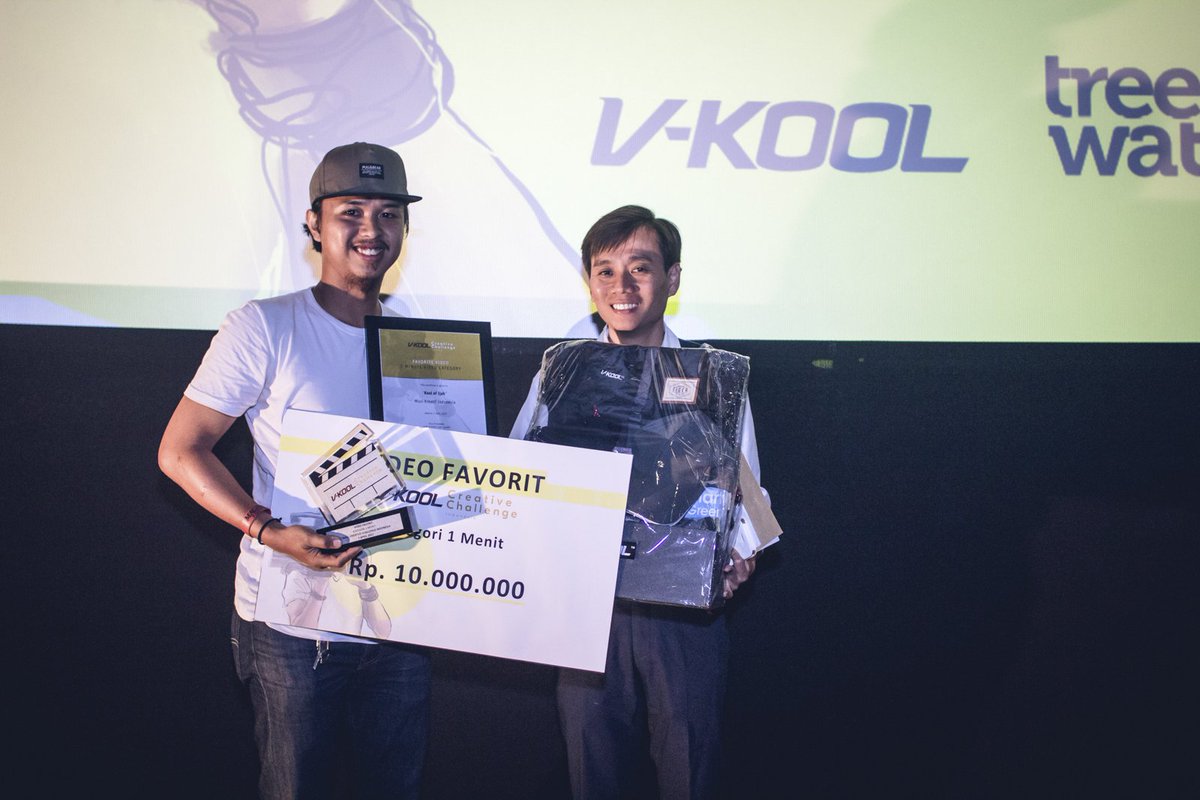 VKoolCreativeID's tweet photo. Musi Kreatif Indonesia (Palembang) dengan video berjudul "Kool of Ijah" sebagai pemenang Video Favorit Kategori 1 Menit. Selamat! https://t.co/JjbibMU9Tn