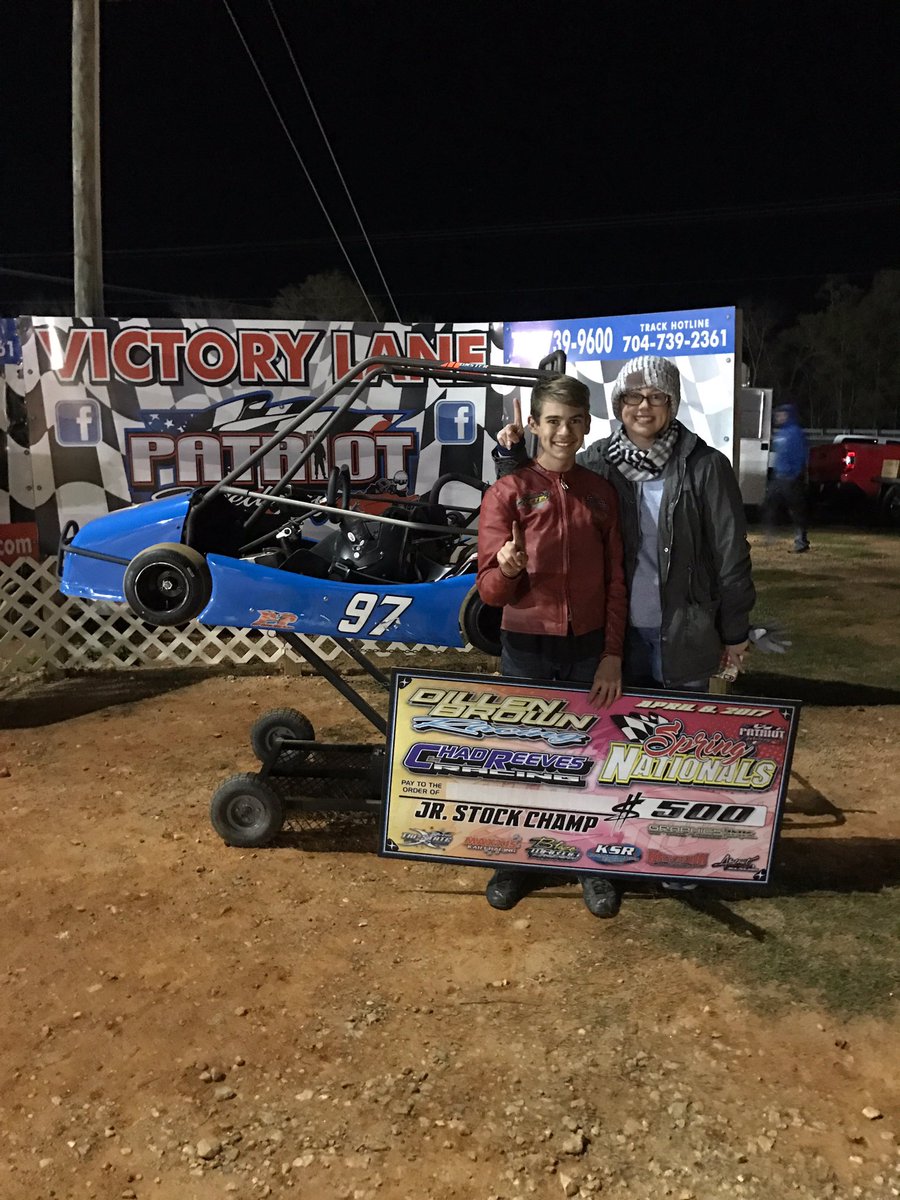 TriStateProSer's tweet photo. Michael Bumgarner wins the Jr. Stock Champ main event! #TriStateProSeries #SpringNationals https://t.co/kdbWlOqrFe