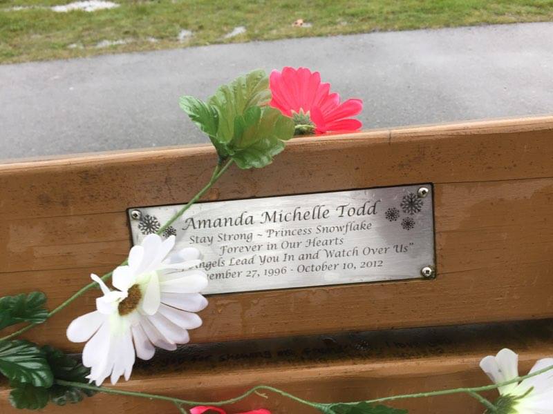 Amanda Todd Funeral Casket