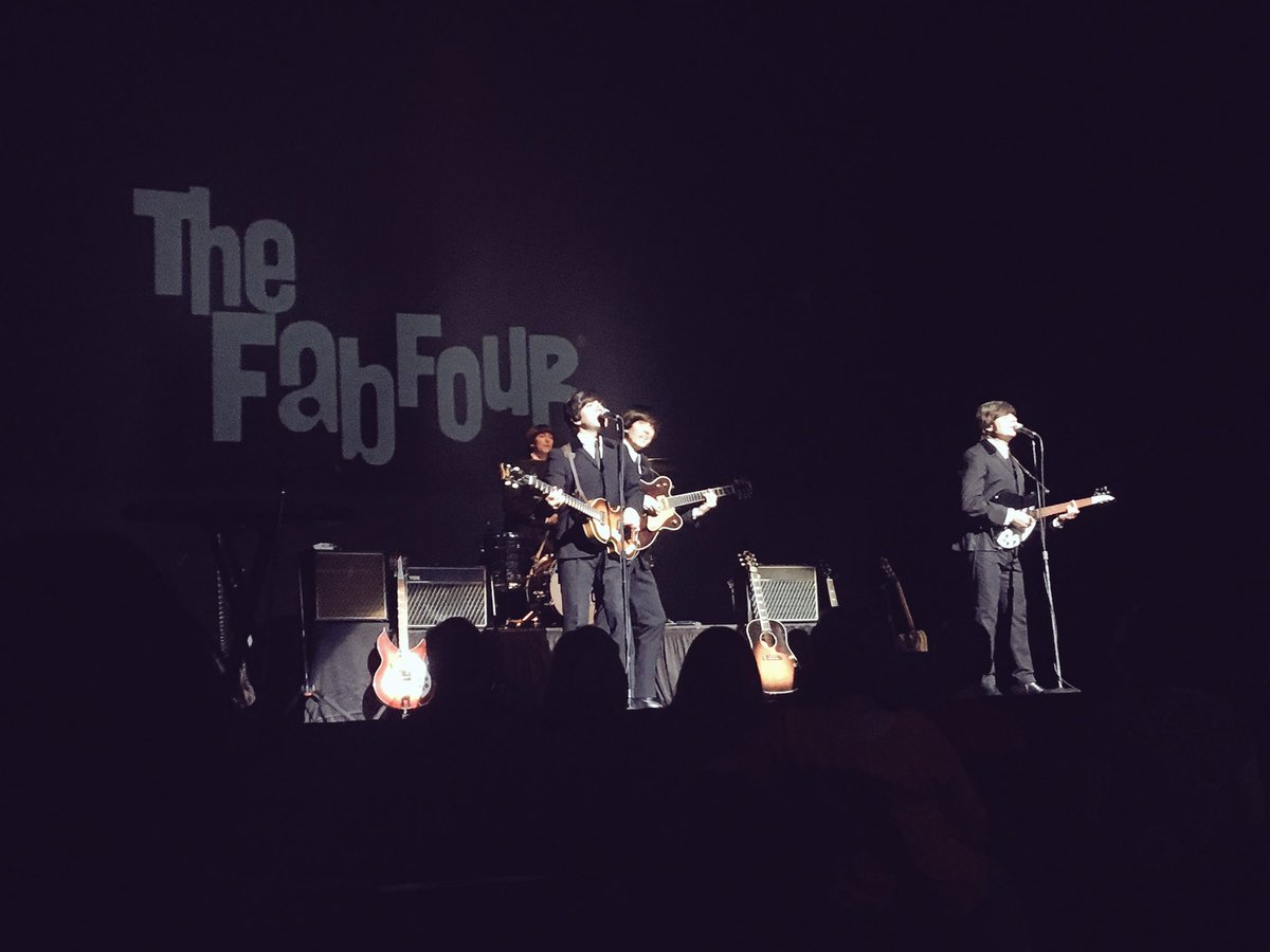 Jonnygallegos's tweet photo. Glad to have finally caught the @FabFourBand again w/ my dad. Killer as always. @Fabard21 &amp; the guys are incredible. #TheBeatles https://t.co/QZoiKMDmnx