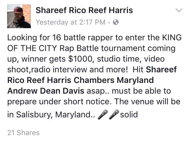 KRUSHBATTLE's tweet photo. This a dope opportunity 👀🎤sign up ASAP only looking for 16 people! https://t.co/9GvYrAs5fX