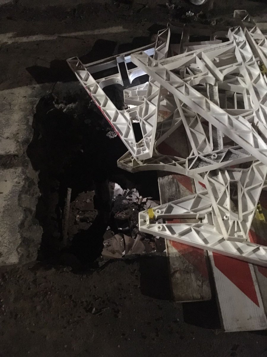 AlexRapaport's tweet photo. Dangerous @nationalgridus manhole open for over 30 days in front of 1356 55thSt #BoroPark #Brooklyn 
cc @BilldeBlasio @NYCGreenfield @nyc311 https://t.co/Uq1HlqkwaR