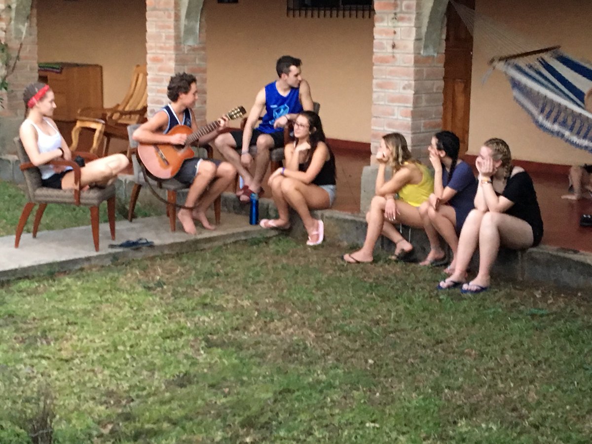 OLOLCRUSADERS's tweet photo. Message from Ms. Runstedler: "I take this on quite simply because your kids are amazing" #CrusadersinAction #Lourdesfamily #Nicaragua2017 https://t.co/2P03zSZrZo