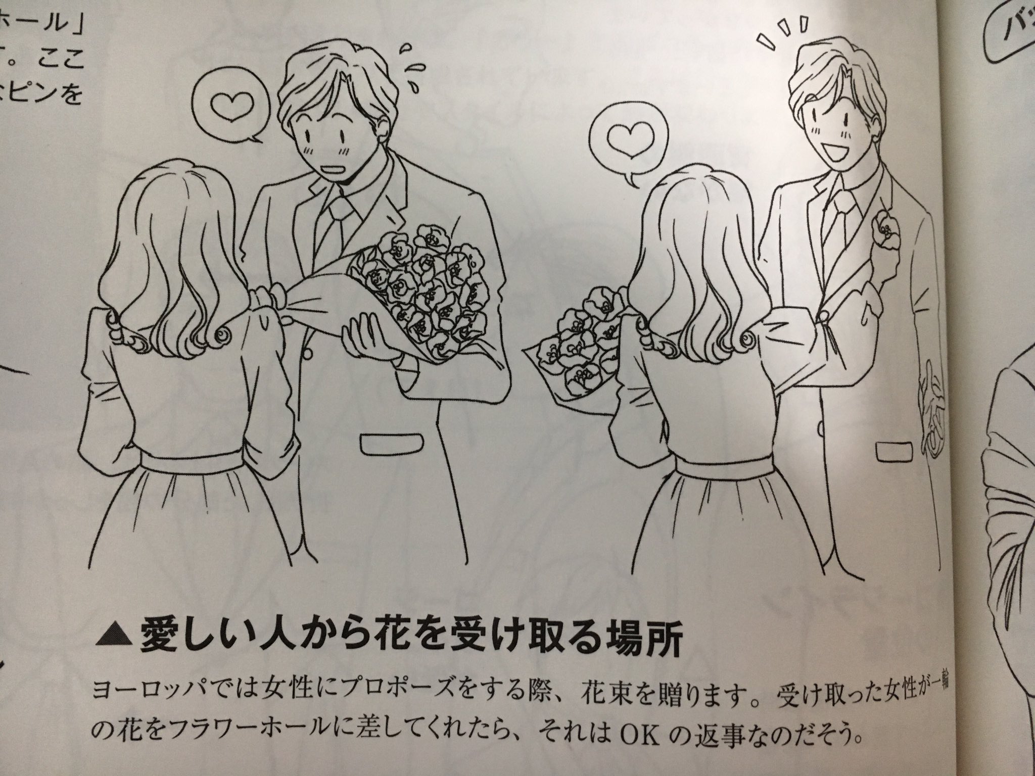 تويتر アジイチ 11 16 白き乙女の人狼 1巻発売 على تويتر スーツについて勉強しようと思って昨日 スーツ男子の描き方 という本を買ってきたんですけどね しょっちゅう書き忘れるフラワーホールにめちゃくちゃ萌えるシチュが詰まってることを知って1人で悶えて