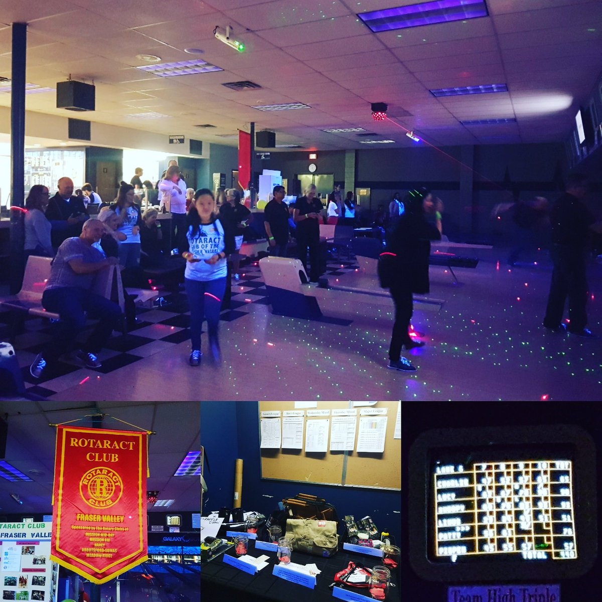 rotaractfv's tweet photo. More pics from our Bowling for Backpacks fundraiser! #rotaractfv #365daysofrotaract https://t.co/0uSU5iaSmw