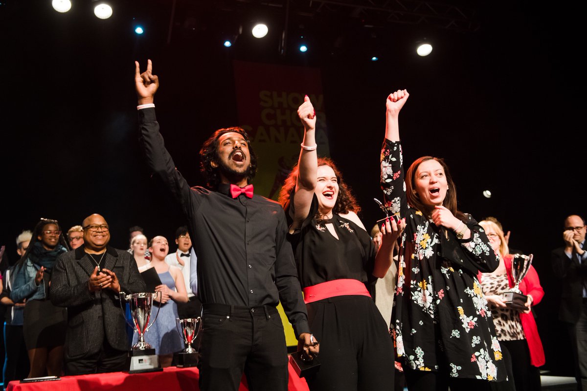 showchoircanada's tweet photo. Our @showchoircanada 1st place Non-Arts Small Ensemble: #ThePitches from @OLOLCRUSADERS @WellingtonCath in Guelph! #SCCChamps2017 https://t.co/alElGGsn3m