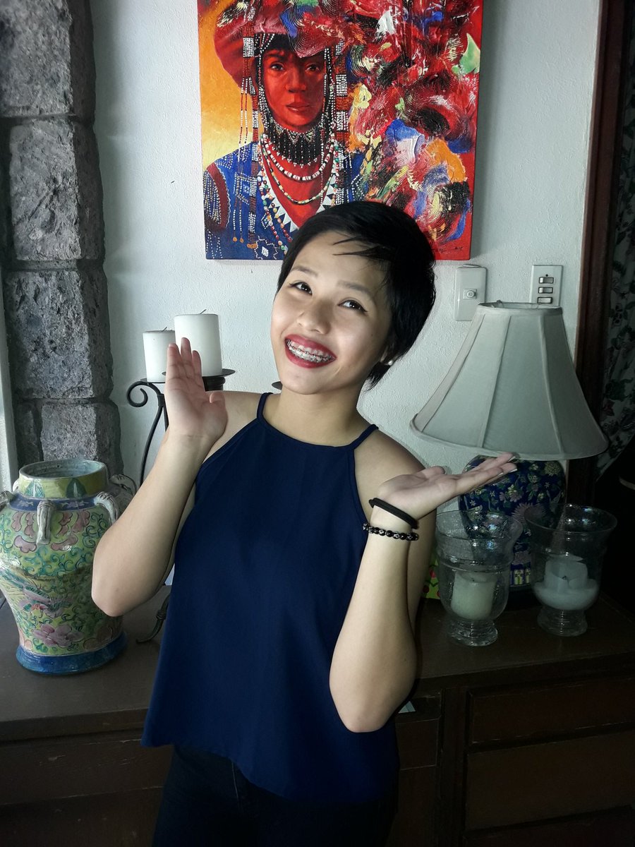 andeepuyat's tweet photo. Cuttin off all dem high school stress and problems #collegebound #ForCancerPatients https://t.co/nPePdSwMEH